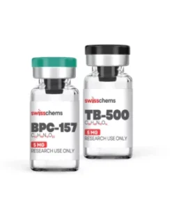 Research Bundle (BPC-157 5mg (1 vial)) and (TB-500  5mg (1 vial))