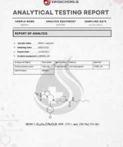 HPLC Test Result SR9011