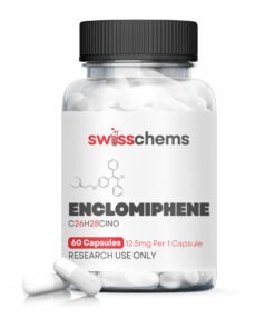 Enclomiphene (12.5mg/capsule), 60 Capsules
