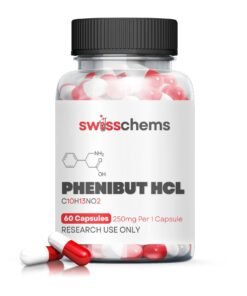 Phenibut HCL (250mg/capsule), 60 Capsules